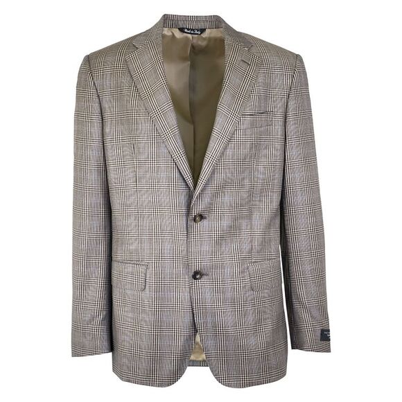 The Mens Store Bloomingdales Plaid Super 130´s Wool...